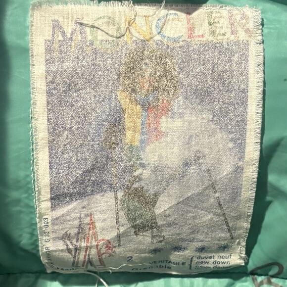 Vintage Purple Moncler Grenoble Puffer Down Jacket Size 2 Detachable Sleeves - Picture 5 of 12